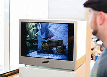 China Pantalla LCD transparente de la joyería/exhibiciones transparentes del quiosco del LCD proveedor