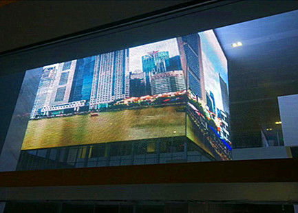 China Ejecución de la pantalla LED de la alta definición/instalación transparentes del amontonamiento para las estaciones proveedor