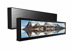 China La señalización del LCD Digital de la barra de la tira/estiró el vídeo completo de la ayuda 1080P HD de la pantalla LCD proveedor