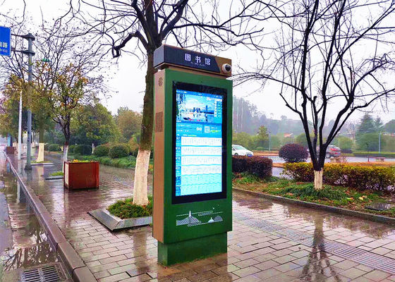 China Señalización de Digitaces del tótem del término de autobuses, pantalla táctil exterior de la señalización de Digitaces proveedor