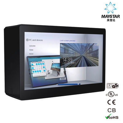 China Pantalla de monitor/piso transparentes modificados para requisitos particulares que coloca la pantalla táctil transparente del LCD proveedor