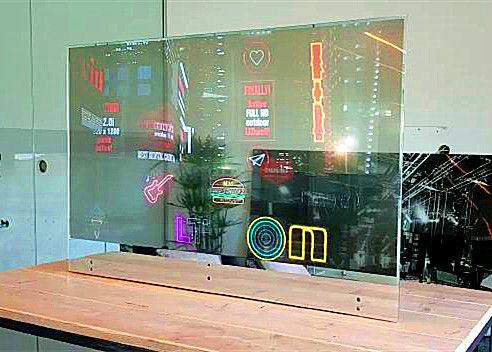 China El tamaño modificado para requisitos particulares OLED claramente exhibe/el panel transparente horizontal de OLED proveedor