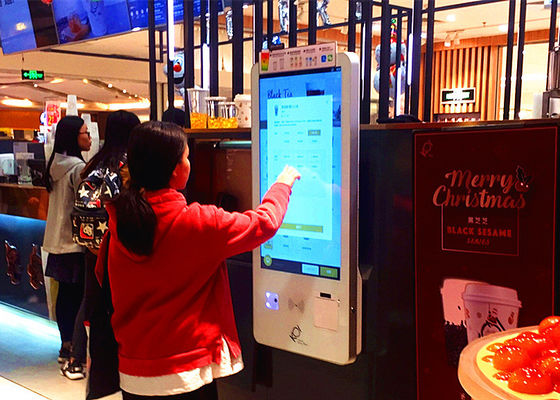 China Piso que coloca el quiosco interactivo de la pantalla, todo en un quiosco para los centros comerciales proveedor