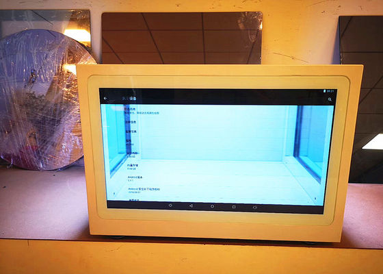 China Caja de presentaciones transparente del escaparate de la pantalla LCD de Maystar con los bordes curvados atractivos proveedor