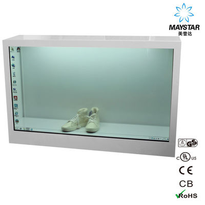 China 32 pulgadas estilo transparente de la sobremesa de la pantalla LCD de 42 pulgadas para la publicidad interior proveedor