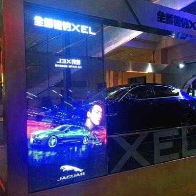 China Delgado transparente de la pantalla LED de alta resolución de HD ultra para los edificios comerciales proveedor