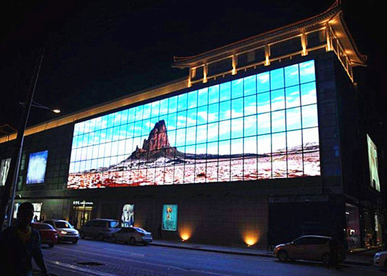 China Pantalla LED transparente de los centros comerciales/pantallas al aire libre de la publicidad de Digitaces proveedor