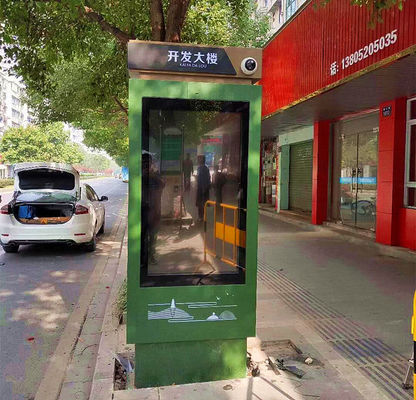 China Prueba al aire libre pública del polvo de la señalización de Android Windows Digital para la publicidad de la parada de autobús proveedor