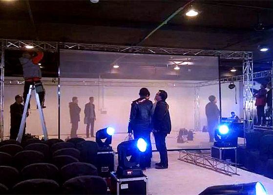 China Exhibición HD lleno de la publicidad del holograma de 180 grados con la interacción espacial 3D proveedor