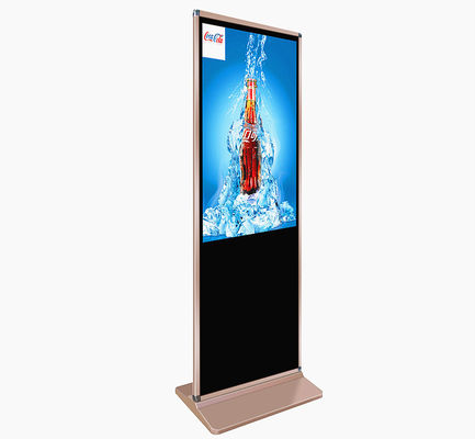 China Exhibición sola de la señalización del LCD Digital del soporte, indicador digital vertical completo de HD proveedor