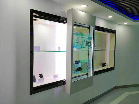 China Ventana transparente de la pantalla táctil de 32 pulgadas/exhibición industrial de la señalización del LCD Digital proveedor