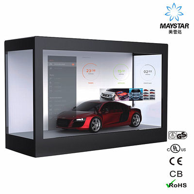 China Piso que coloca la pantalla LCD táctil transparente, exhibición transparente de LG LCD proveedor
