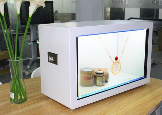 China Exhibición transparente de Digitaces del multicolor del LCD transparente de la pantalla/del centro comercial proveedor