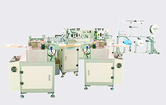 China Máquina del fabricante de la mascarilla de 3 capas con control de programación del PLC del ordenador proveedor