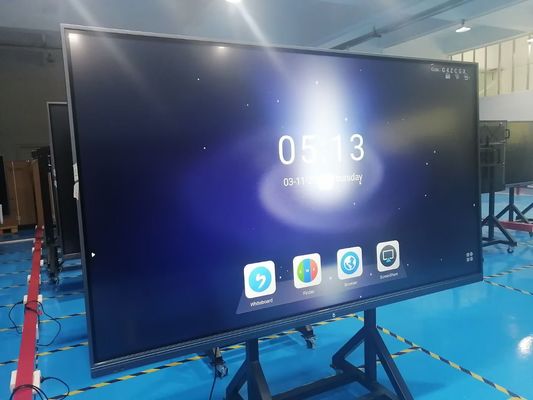 China Exhibición infrarroja plana del quiosco de la pantalla táctil de Ray Smart TV 65 pulgadas 98 pulgadas proveedor
