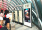 Pantallas comerciales de la publicidad de Digitaces/exhibición vertical del LCD para el centro comercial proveedor
