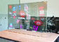 Red transparente de la exhibición del soporte OLED del piso y versión de la red de WIFI proveedor